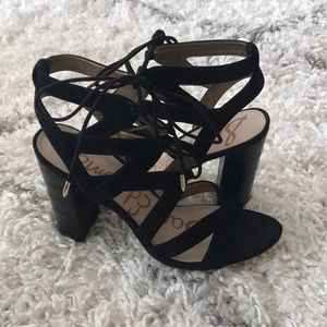 Sam Edelman lace up heels
